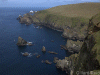 cliffs, Herma Ness