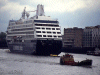 Cruise ship at Tower Bridge